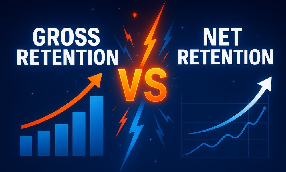 Gross retention vs Net retention